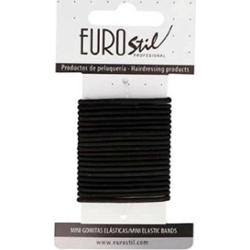 Eurostil Pudełko kartonowe Czarne gumki Mini Pack 1szt