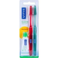 Vitis Duplo Miękka Szczoteczka Do Zębów + Pasta 15ml