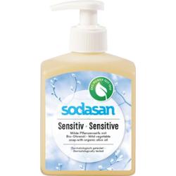 Sodasan Mydło w płynie Sensitive, 300 ml
