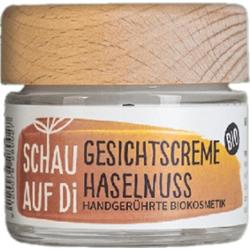 Schau auf di Organiczny krem do twarzy z orzechami laskowymi, 50 ml