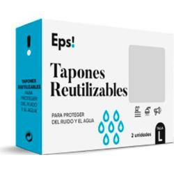 Zatyczki do uszu EPS wielokrotnego użytku, rozmiar L, 2 sztuki