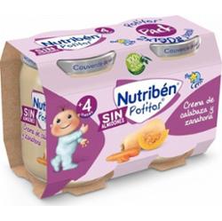 Krem z dyni i marchwi w słoiczku Nutribén 2 x 190 g