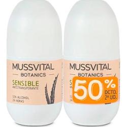 Mussvital Botanics Deo Sensitive 75 ml, zestaw 2 szt