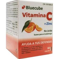Bluecube Witamina C Cynk 60 Kapsułek