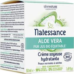 Natessance Organiczny jedwabisty krem nawilżający 50ml