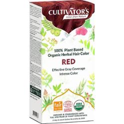 Cultivator's Farba do włosów ziołowa czerwona 100g