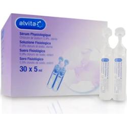 Alvita Roztwór soli fizjologicznej 30 fiolek 5 ml