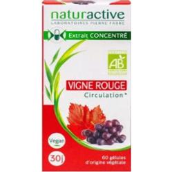 Naturactive Skoncentrowany ekstrakt z organicznej czerwonej winorośli 60 kapsułek