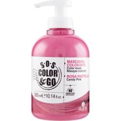 Alama S.o.s Color & Go Koloryzująca maska odżywcza 300 Ml Pastelowy róż