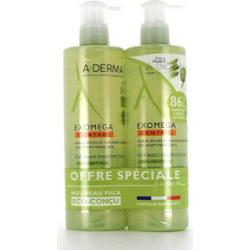 DO-Derma Exomega Control Odporny na zarysowania, zmiękczający żel oczyszczający 2x500ml