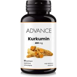 Advance nutraceutics Kurkumina 60 kapsułek 400 mg