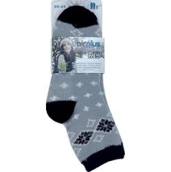 Airplus Aloes Cabin Socks - Skarpetki nawilżające - szary czarny/czarny rozum - Rozmiar 35-41