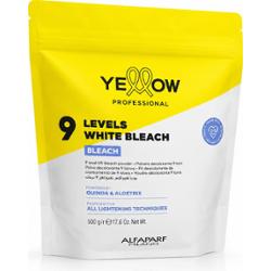 Alfaparf Yellow Bleach 9 Levels Of Lift – rozjaśniacz w proszku do 9 tonów z ochronną formułą dla struktury włosa, 500g