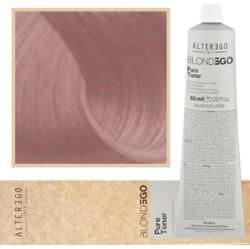 Alter Ego BlondEgo Pure Toner - ochładzający kolor toner do włosów blond, różne kolory, 60ml White | Biały