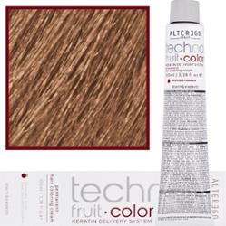 Alter Ego Technofruit Color - farba z keratyną do trwałej koloryzacji włosów, 100ml 8/3 | Jasny Blond Złoty
