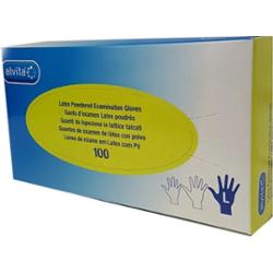 Alliance ALVITA® RĘKAWICE LATEXOWE BEZ PUDRU L 100 sztuk