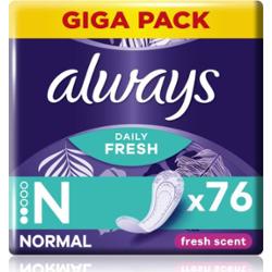 Always Codziennie Fresh Wkładki higieniczne normalne z zapachem 76 szt