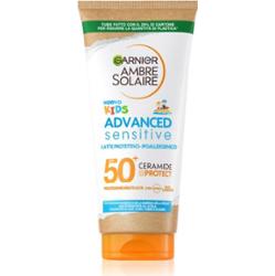 Garnier Ambre Solaire Advanced Sensitive Ochronne Mleczko Opalające dla Dzieci SPF 50+ 175 ml