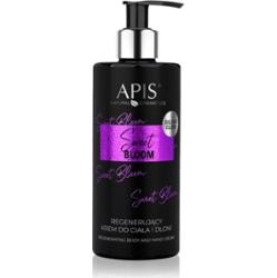 Apis Natural Cosmetics Sweet Bloom krem regenerujący do rąk i ciała 300 ml
