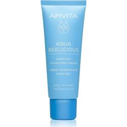 Apivita Aqua Beelicious Comfort Hydrating Cream Rich odżywczy krem do twarzy na dzień i na noc nawilżający 40 ml