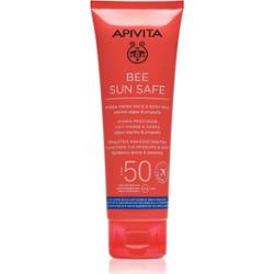 Apivita Hydra chroniąca przed słońcem Bee Fresh Mleczko samoopalające SPF50 do twarzy i ciała SPF 50 100 ml