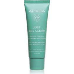 Apivita Just Bee Clear Blemish Control Moisturizer krem nawilżający do twarzy z niacynamidem 40 ml