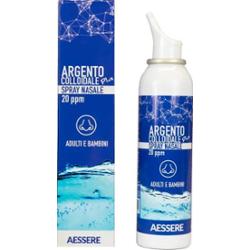 Aessere srl Srebro koloidalne Plus Spray do nosa Aessere 100ml