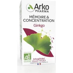 ArkoPharma ArkoCapsule - Miłorząb japoński - Pamięć i koncentracja - BIO 45 kapsułek