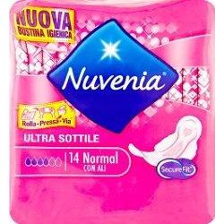 Nuvenia Absorbenty Ultra Normalne ze skrzydłami 14 podkładek