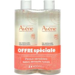 Avène Płyn micelarny do demakijażu 2x400ml