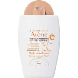Avène Sun Mineral Fluid Tinted pielęgnacja ochronna przed promieniami słonecznymi SPF 50+ 40 ml