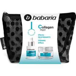 Babaria Pudełko upominkowe z kolagenem Babaria Kolagenowy krem przeciwzmarszczkowy z kolagenem 50 ml+ Babaria Kolagenowe intensywne serum ujędrniające