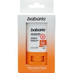Babaria Krem przeciwsłoneczny do twarzy w sztyfcie Spf50 20 g