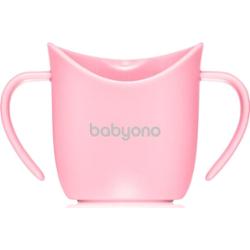 Babyono Be Active Zestaw sztućców z przyssawką i łyżeczką dla dzieci Niebieski 6 M+ 2 szt