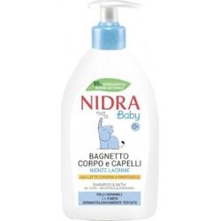 Nidra Kąpiel ciała i włosów z mlekiem owsianym i pantenolem 500 Ml