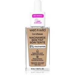 Wet n Wild Bare Focus Niacinamide Skin Tint Lekki nawilżający podkład w odcieniu Amber Beige (ciepły) 32 ml