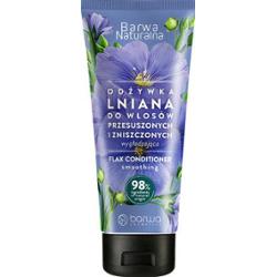 Barwa Natura Lniana - odżywka prostująca włosy z lnem, 200 ml