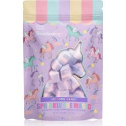 Baylis & Harding Beauticology Jednorożec musująca kostka do kąpieli w opakowaniu Unicorn Candy 200 g