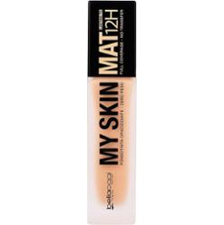 Bellaoggi My Skin Mat 12H Długotrwały podkład matujący Kolor Neutralny Róż 30 ml