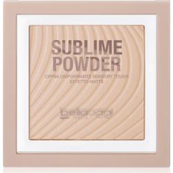 Bellaoggi Sublime Powder - Puder matujący Sensory Touch Efekt połysku Bezporowy złoty piasek