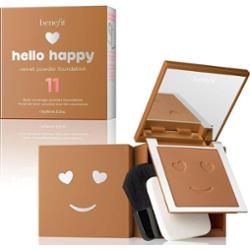 Benefit Cześć, szczęśliwy Velvet Podkład w kompakcie Matte Finish 11 Dark Neutral 7 g
