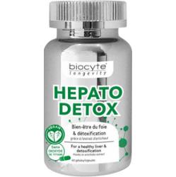 Biocyte Długowieczność Hepato Detox Dobre samopoczucie wątroby 60 kapsułek