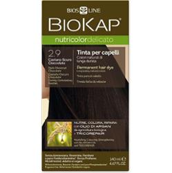 Biokap NUTRICOLOR DELICATO - Farba do włosów - 2,90 Ciemna czekolada kasztanowa 140 ml