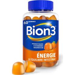 Bion 3 - Energia i równowaga jelitowa - Smak pomarańczowy - 60 żelków