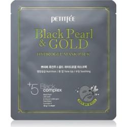 Petitfée Black Pearl & Gold maska hydrożelowa o intensywnym działaniu z 24-karatowym złotem 32 g