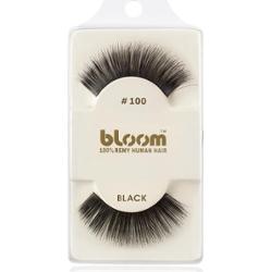 Bloom Naturalne sztuczne rzęsy z naturalnych włosów nr 100 (czarne) 1cm