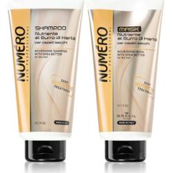 Brelil Professional Zestaw upominkowy (do włosów suchych) szampon odżywczy 300 ml + odżywcza maska z masłem shea 300 ml