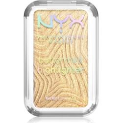 NYX Profesjonalny makijaż Buttermelt rozświetlacz kolor 5 g złoty