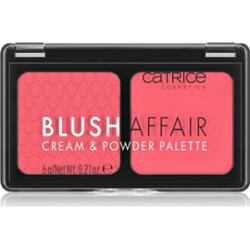 Catrice Blush Affair róż do policzków duo odcień 010 Stunning Strawberry 6 g