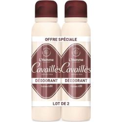 Cavaillès - L'Homme - 48H Freshness - Dezodorant w sprayu 2x150ml × 2